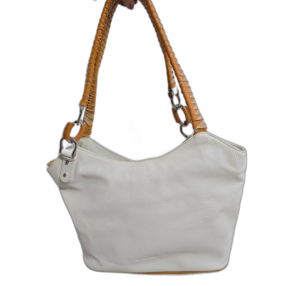Arcadia made in Italy genuine leather shoulder handbag purse